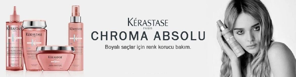 Boyalı saçlar için yepyeni bir seri Kerastase Croma Absolu