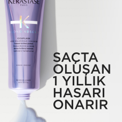 Cicaflash Sarı Saçlar İçin Parlaklık Veren Durulanan Saç Bakım Kremi