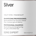 Silver Çok Açık Sarı, Gri ve Beyaz Saçlar için Renk Dengeleyici Mor Şampuan 500 ml