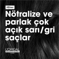 Silver Çok Açık Sarı, Gri ve Beyaz Saçlar için Renk Dengeleyici Mor Şampuan 500 ml