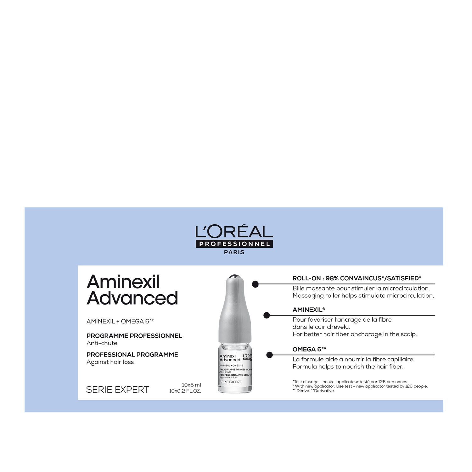 Aminexil Advanced Saç Dökülmesine Karşı Etkili Serum 10 x 6 ml