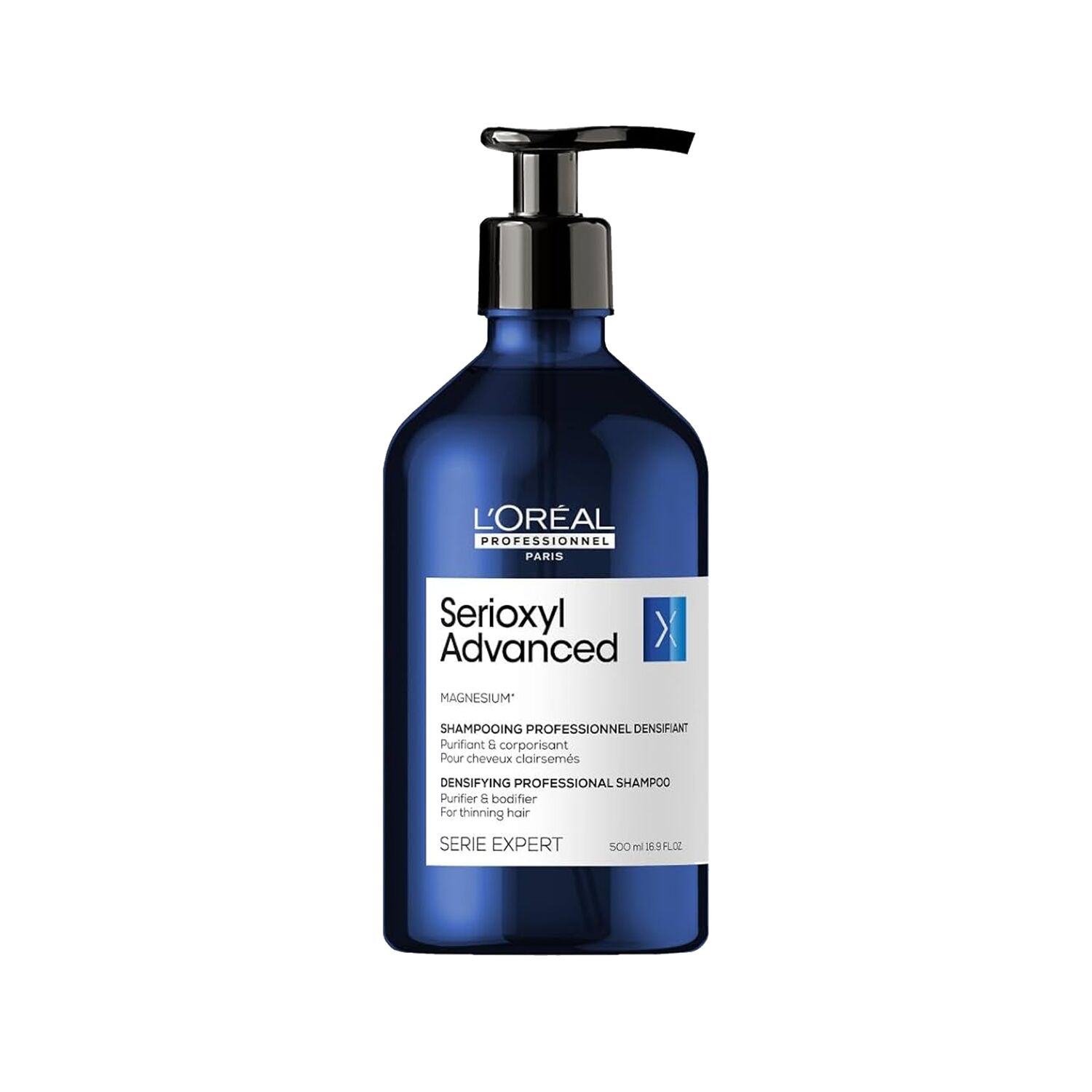 Serioxyl Advanced İncelmiş Saç Telleri için Yoğunluk Kazandıran Şampuan 500 ml